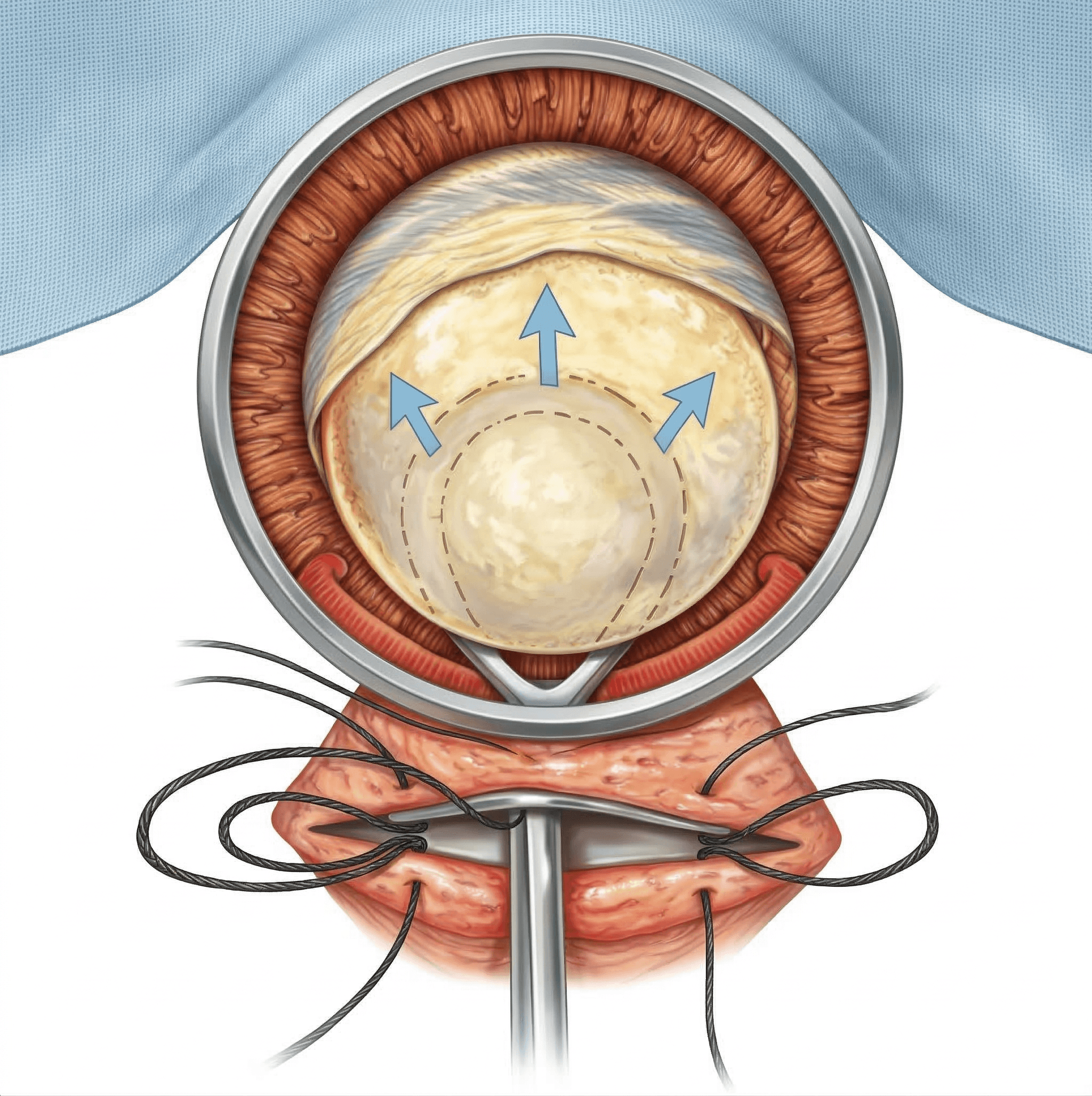 Extracción extracapsular de cristalino